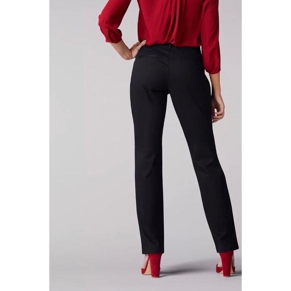 Lee Wrinkle Resistant Straight LegPant - Picture 3 of 9